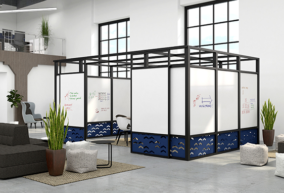 Intersection Space w/Slide Panels